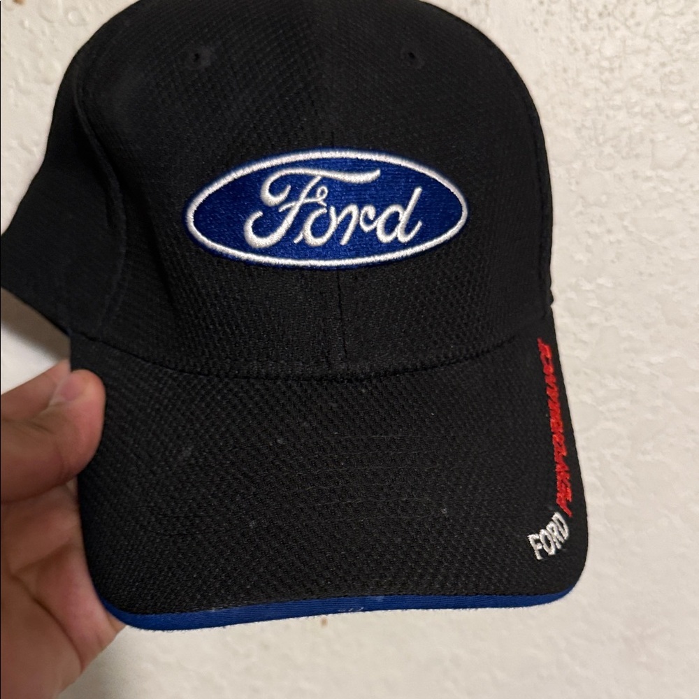 Ford Black and Blue Logo Hat